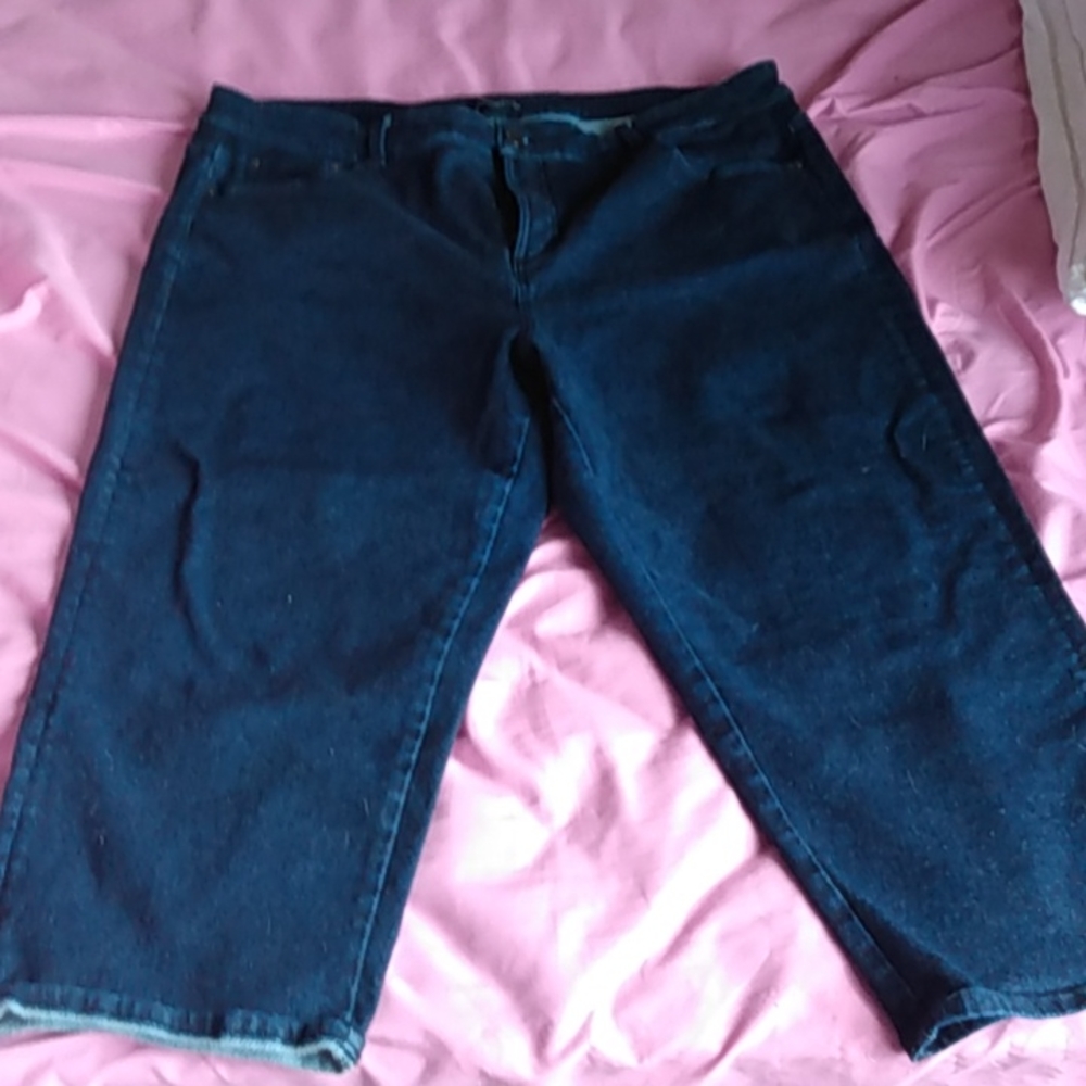 Universal Standard Cropped Boyfriend jean Bae 27" indigo
